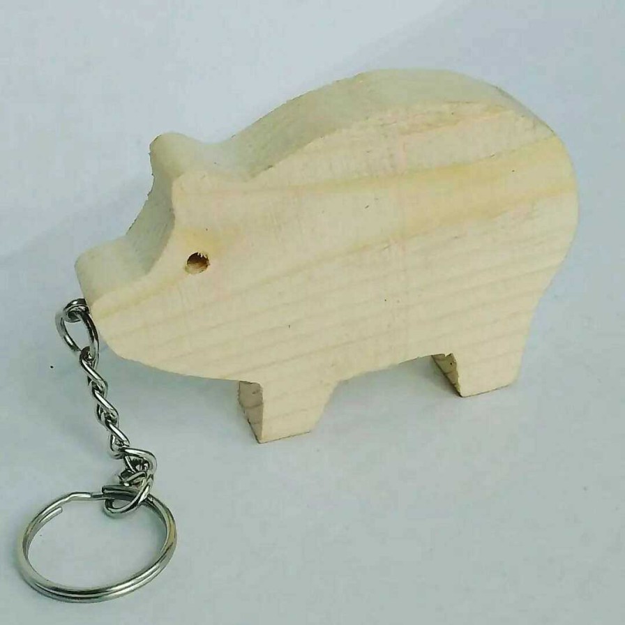 Gifts GPlank Furniture | Pallet Pig Keyring