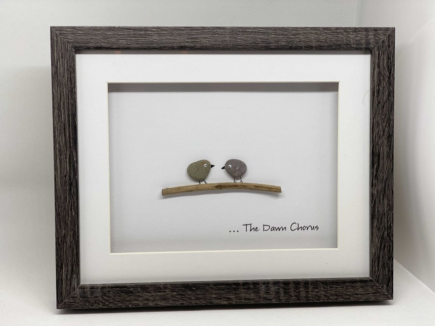 Gifts Pebble Art Design | Dawn Chorus - Medium