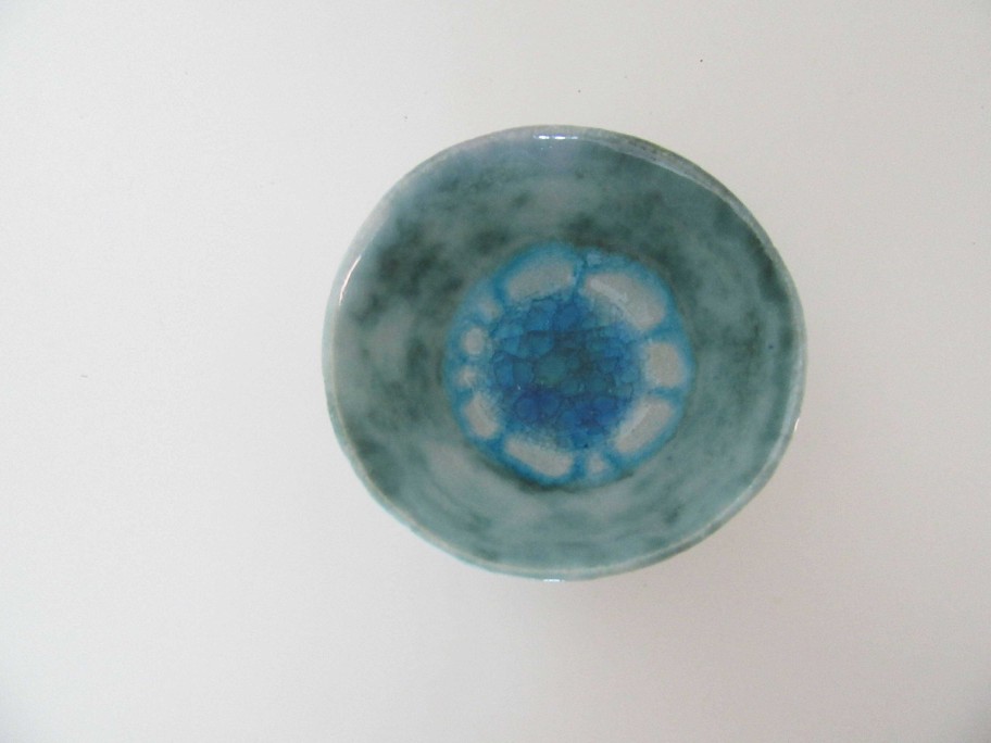 Ceramics & Pottery Down to Earth Ceramics | Green Rockpool Bowl