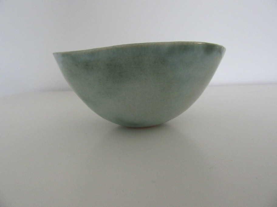 Ceramics & Pottery Down to Earth Ceramics | Green Stoneware Rockpool Bowl