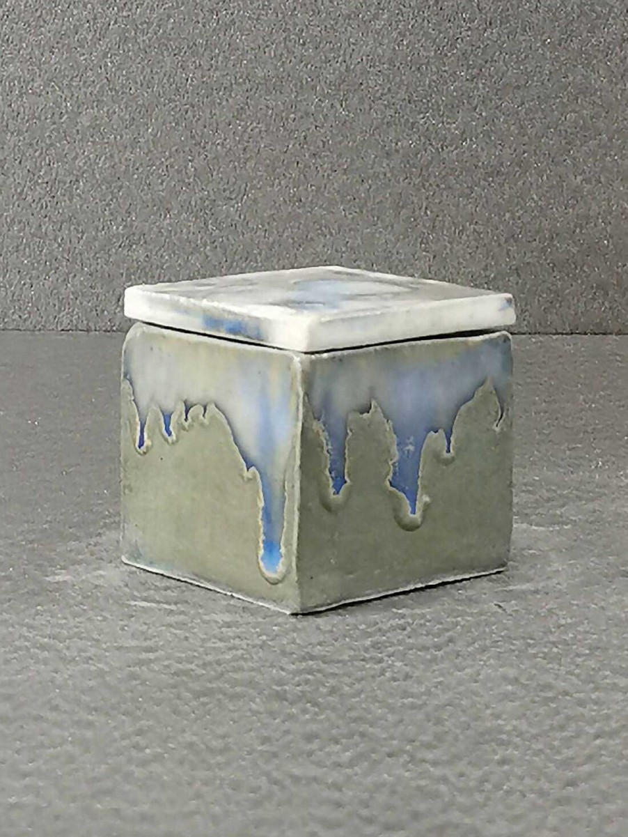 Ceramics & Pottery Kissed Frog Pottery | Coastline Keepsake Box