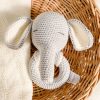 Gifts Miniwhale Studio | Crochet Elephant Rattle / Ukca-Ce Certified