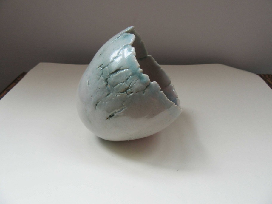 Ceramics & Pottery Down to Earth Ceramics | Green Rocking Rockpool Pot