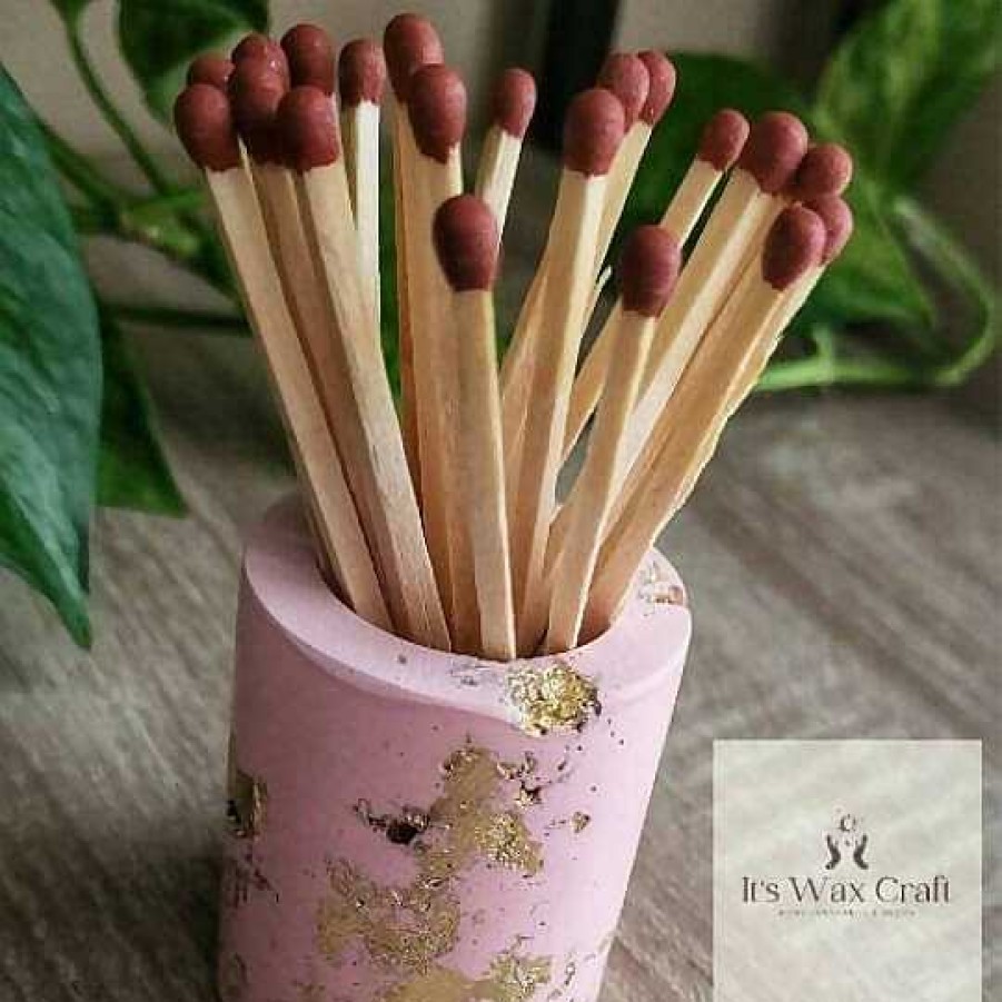 Gifts It’s Wax Craft | Jesmonite Match Pot