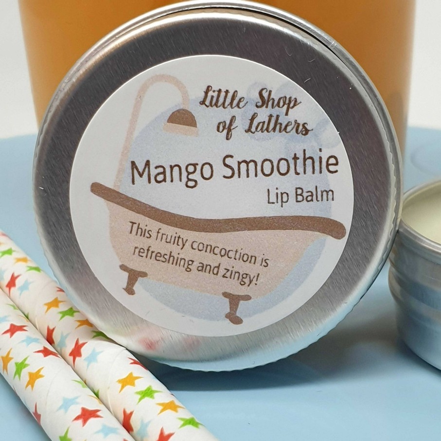 Gifts Little Shop of Lathers | Mango Smoothie Lip Balm