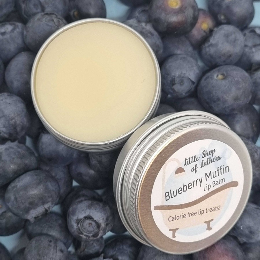 Bath & Body Little Shop of Lathers | Blueberry Muffin Lip Balm