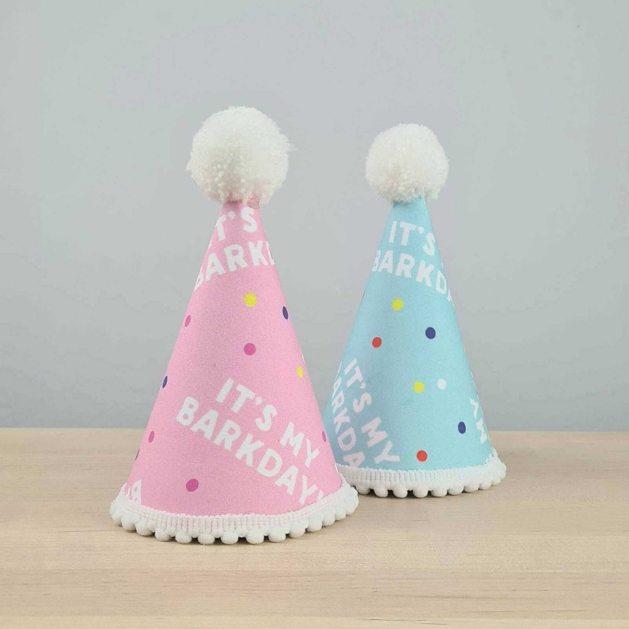 Gifts Lili + Mila | It'S My Barkday (Blue) - Pawty Hat