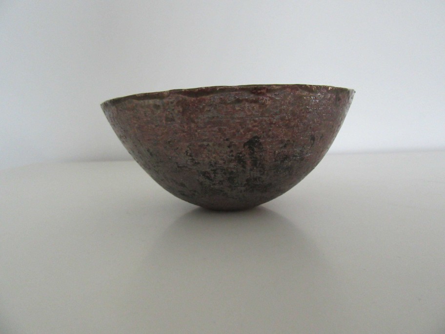 Ceramics & Pottery Down to Earth Ceramics | Raku Metallic Drip Bowl