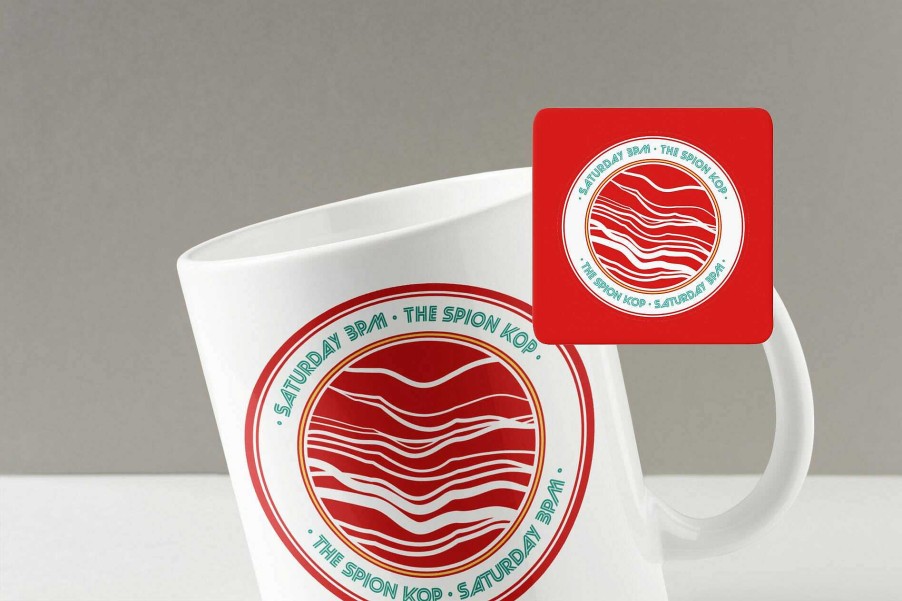 Gifts Originallyt Designs | Liverpool Fc - Inspired 11Oz Mug & Coaster Set