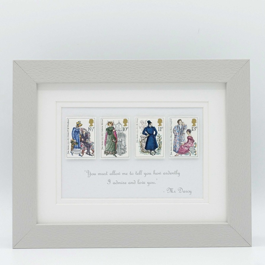 Gifts Postage Stamp Art | Jane Austen