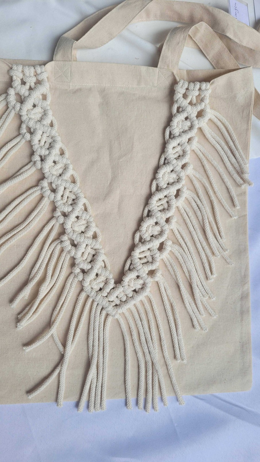 Accessories SujuMade | Macrame Tote Bag In Sand