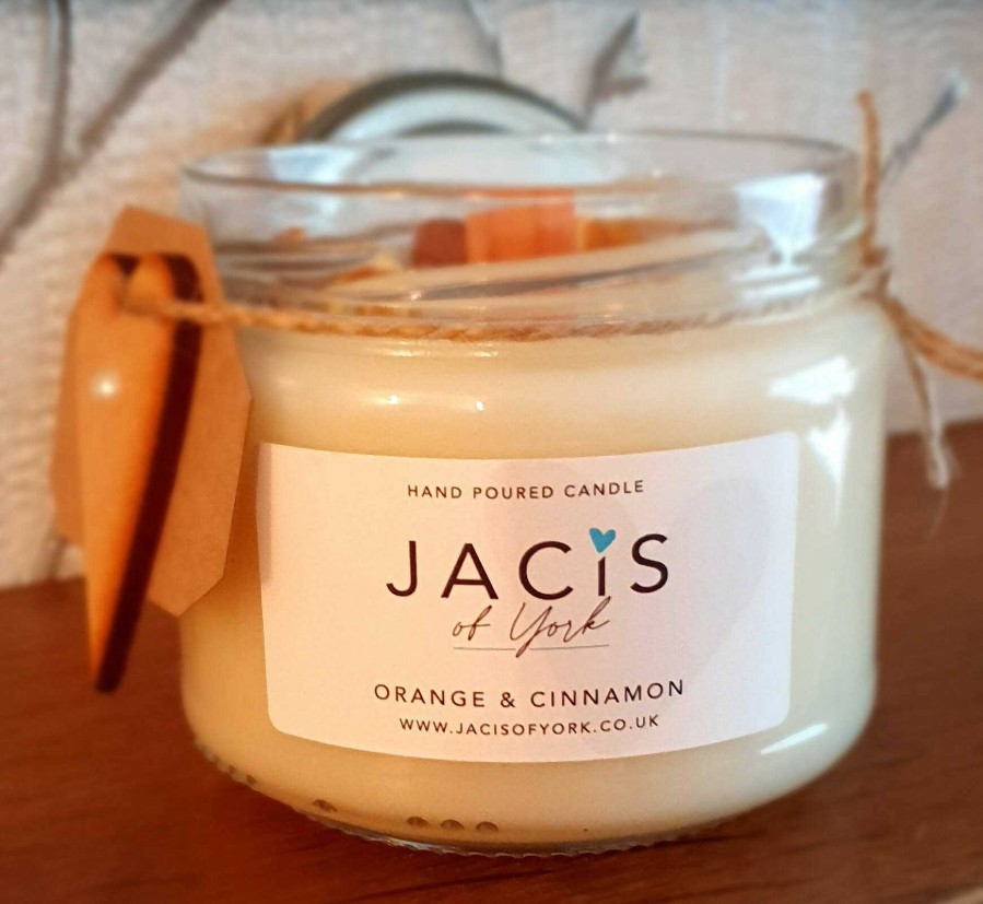 Gifts Jacis of York | Jacis Of York: Orange & Cinnamon Scented Candle 250Ml