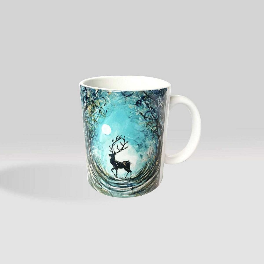 Gifts Emma Bateman Art | Majestic Stag Ceramic Mug