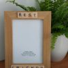 Gifts My Word Art Creations | Best Friends 7 X 5 Scrabble Frame