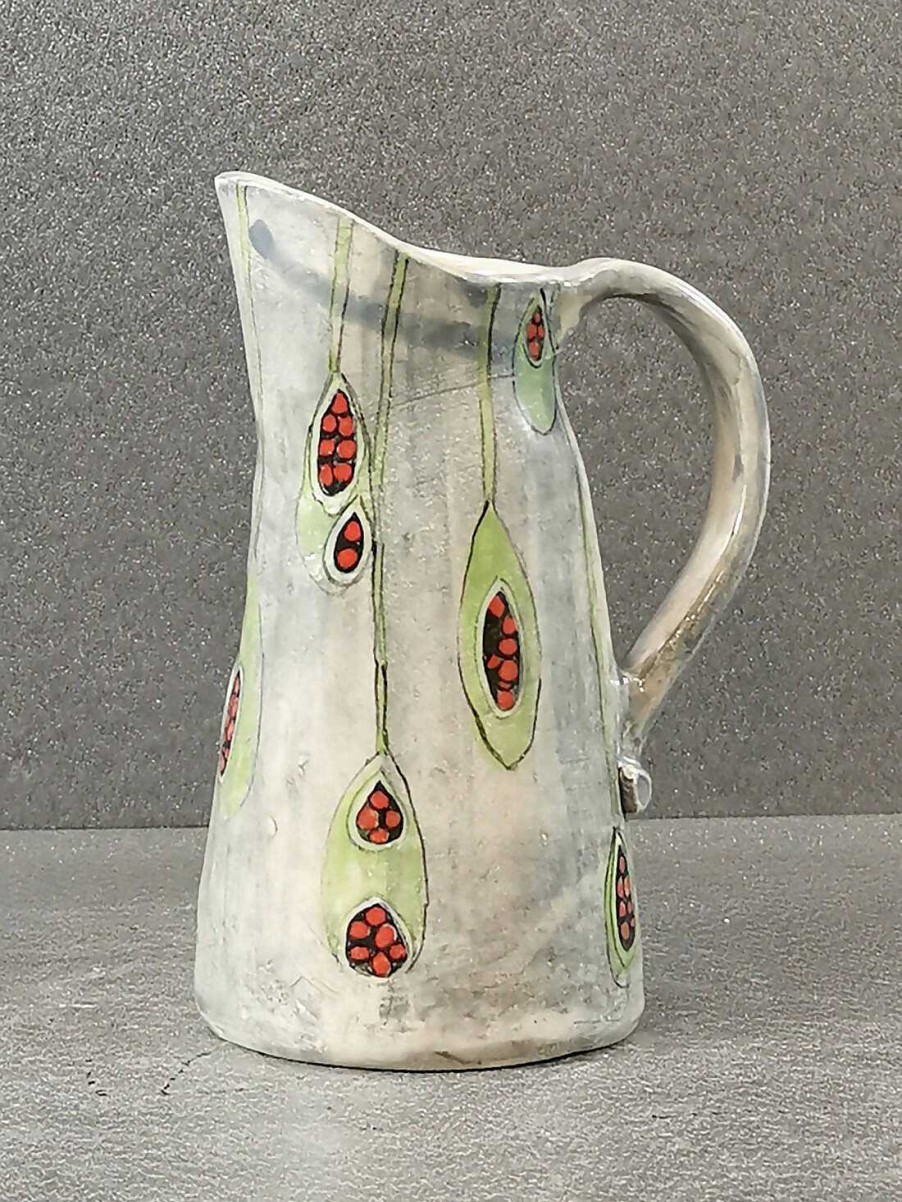 Ceramics & Pottery Kissed Frog Pottery | Seeds Of Hope Jug