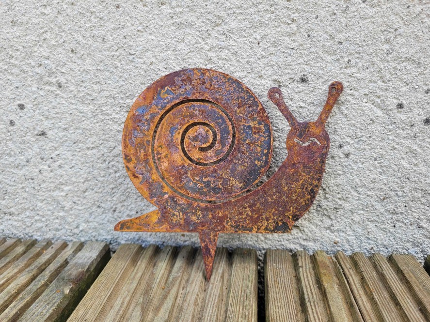 Gifts Westfield Oak Design | Metal Rusty Snail Various 1056