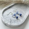 Gifts July Studio | Blue China No. 5 - Handmade Polymer Clay Earrings