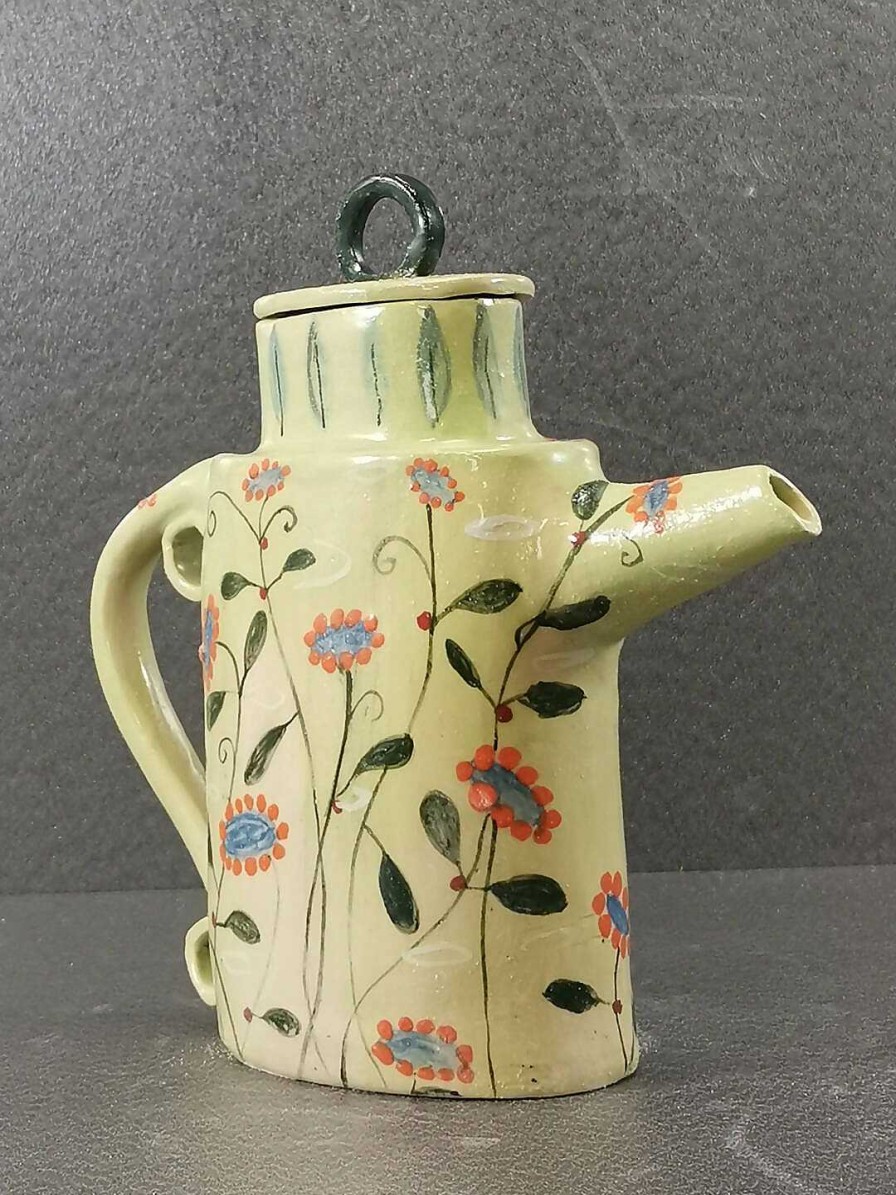 Ceramics & Pottery Kissed Frog Pottery | Sunflowers Teapot