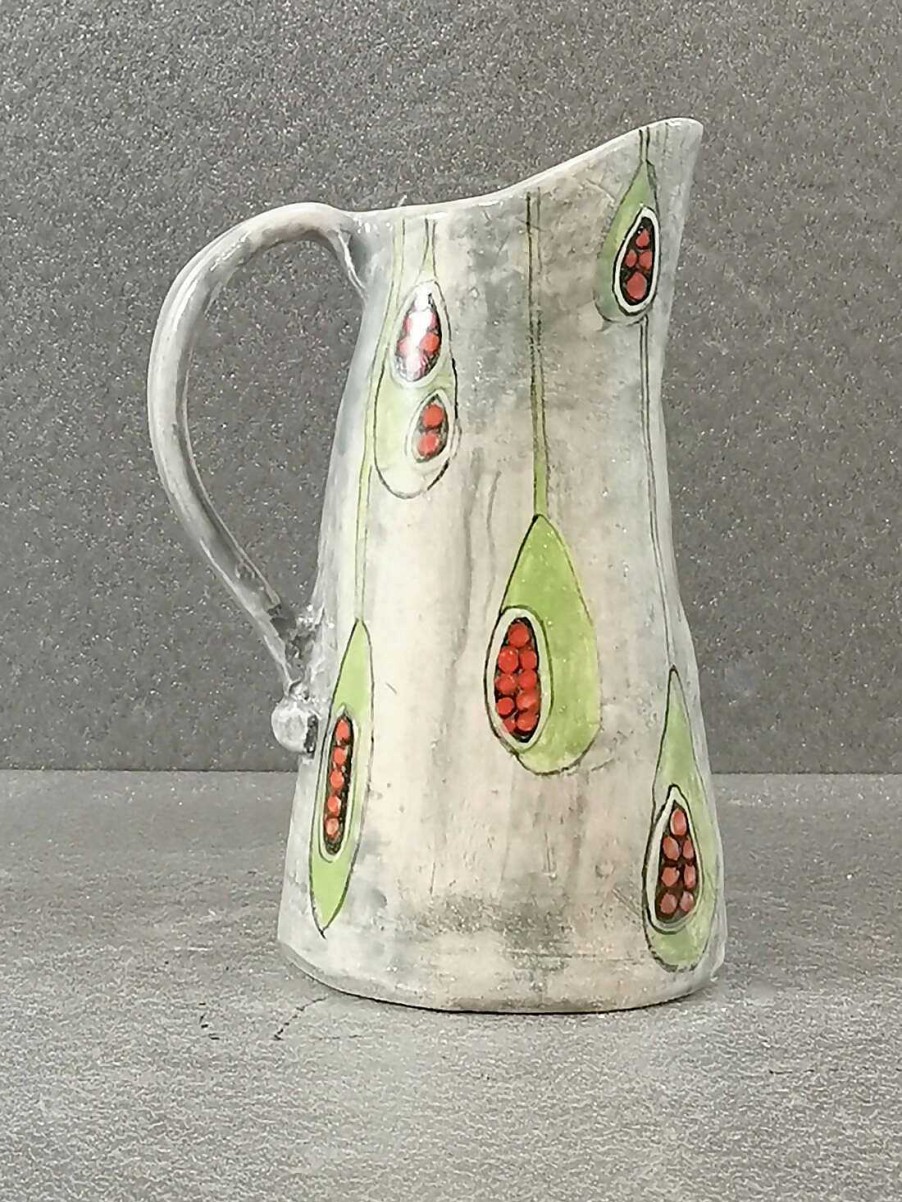 Ceramics & Pottery Kissed Frog Pottery | Seeds Of Hope Jug