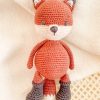 Gifts Miniwhale Studio | Crochet Fox Toy / Ukca-Ce Certified