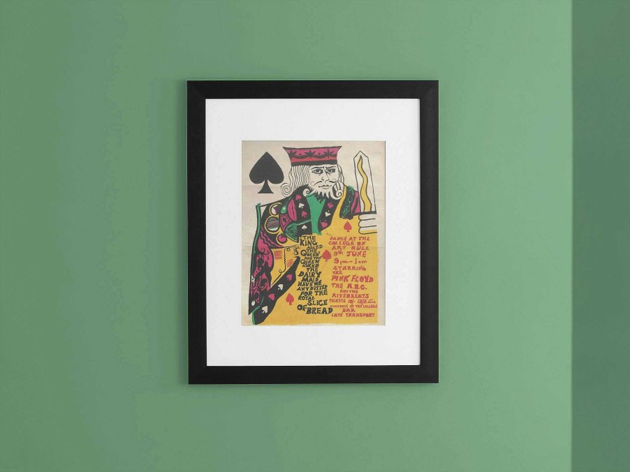 Gifts Originallyt Designs | King Of Spades Vintage Music Poster A3 Framed With Mount