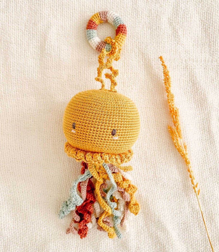 Gifts Miniwhale Studio | Crochet Jellyfish Mobile