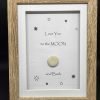 Gifts Pebble Art Design | Love You To The Moon - Small