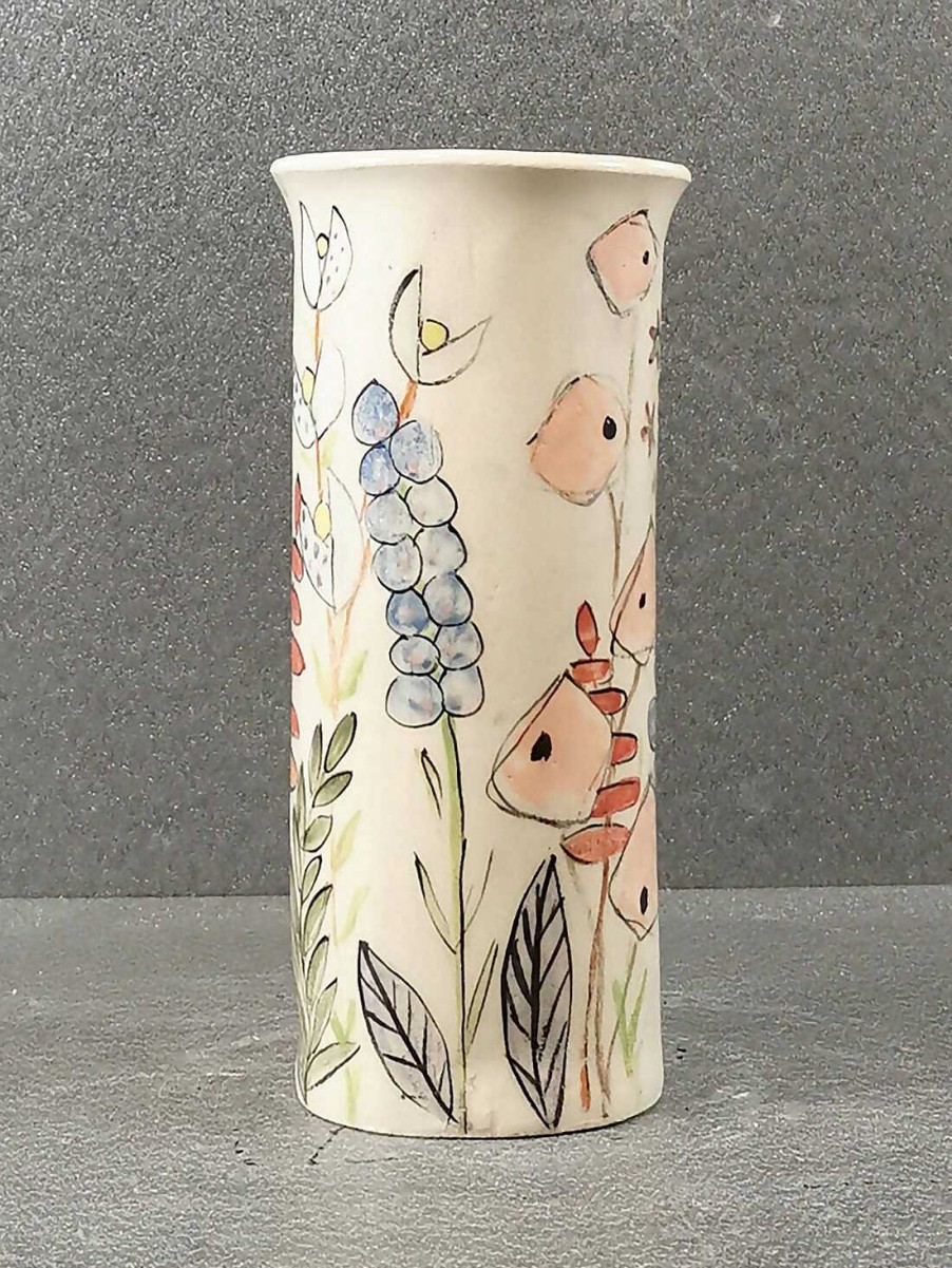 Ceramics & Pottery Kissed Frog Pottery | Summer Garden Vase