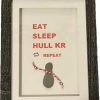 Gifts Pebble Art Design | Eat Sleep Hull Kr Rugby - Small