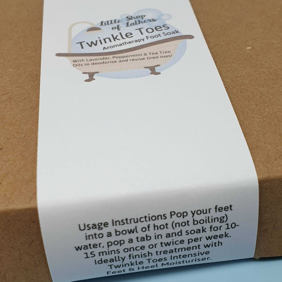 Bath & Body Little Shop of Lathers | Twinkle Toes Aromatherapy Foot Soak