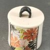 Ceramics & Pottery Kissed Frog Pottery | Flower Power Keepsake Pot