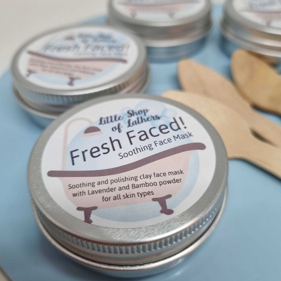 Gifts Little Shop of Lathers | French Clay And Lavender Essential Oil Face Mask - Soothing