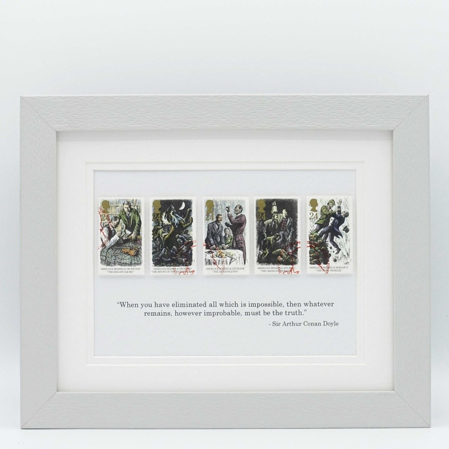 Gifts Postage Stamp Art | Sherlock Holmes