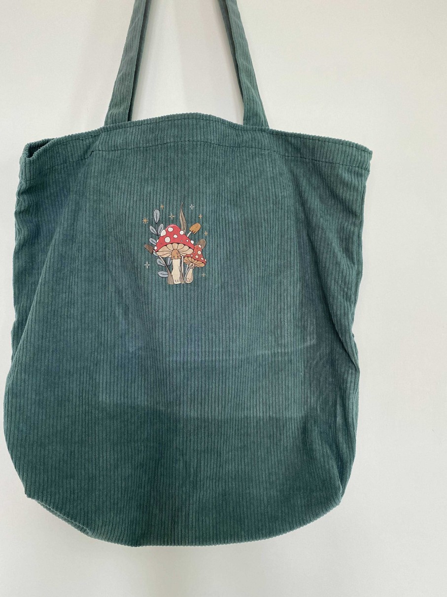 Accessories The Mellors Create | Mushroom Green Tote