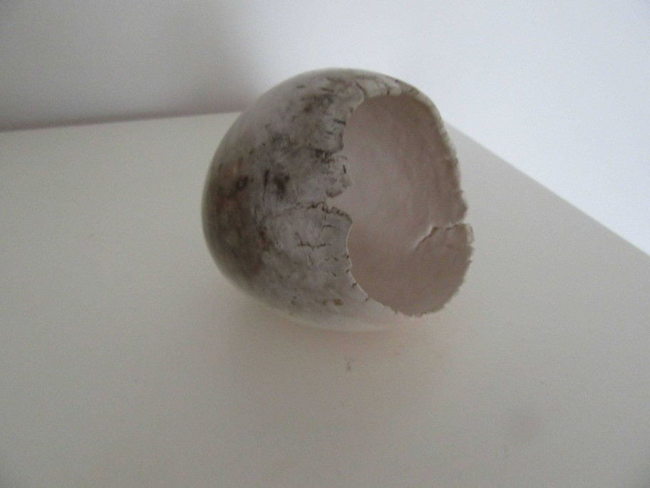 Ceramics & Pottery Down to Earth Ceramics | Smoke Fired Egg Form