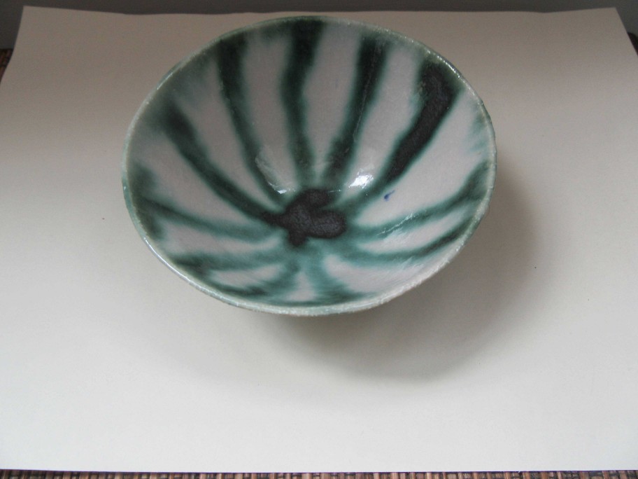 Ceramics & Pottery Down to Earth Ceramics | Green Stoneware Bowl