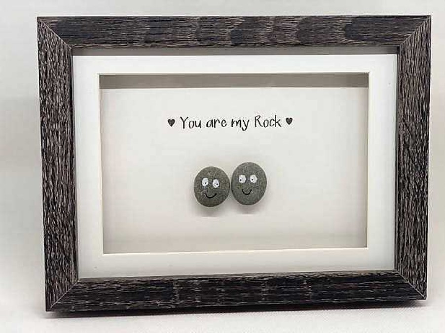 Gifts Pebble Art Design | You Are My Rock - Small