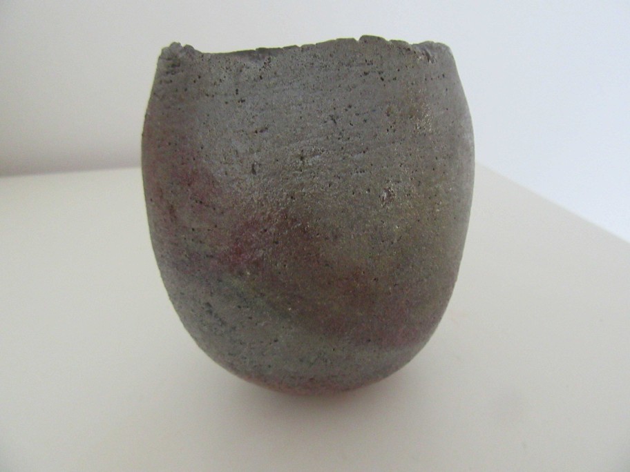 Ceramics & Pottery Down to Earth Ceramics | Raku Metallic Egg Form