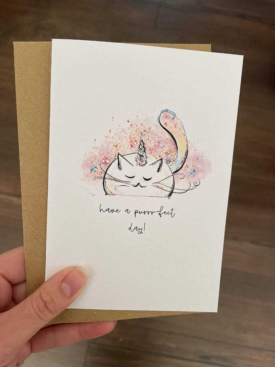 Gifts Ada Rose Design | Purrrfect Day Card