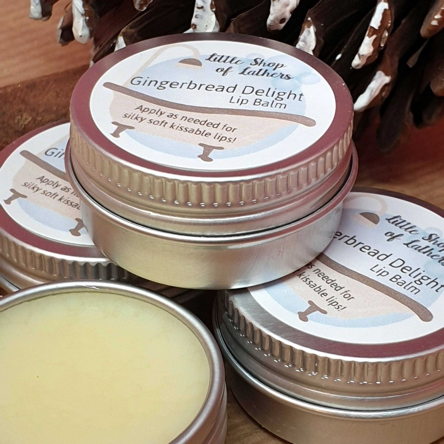 Gifts Little Shop of Lathers | Gingerbread Delight Lip Balm