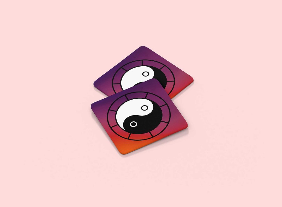 Gifts Originallyt Designs | Yin & Yang Coaster