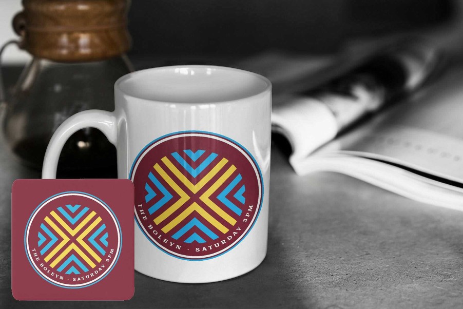 Gifts Originallyt Designs | West Ham United - Inspired 11Oz Mug & Coaster Set