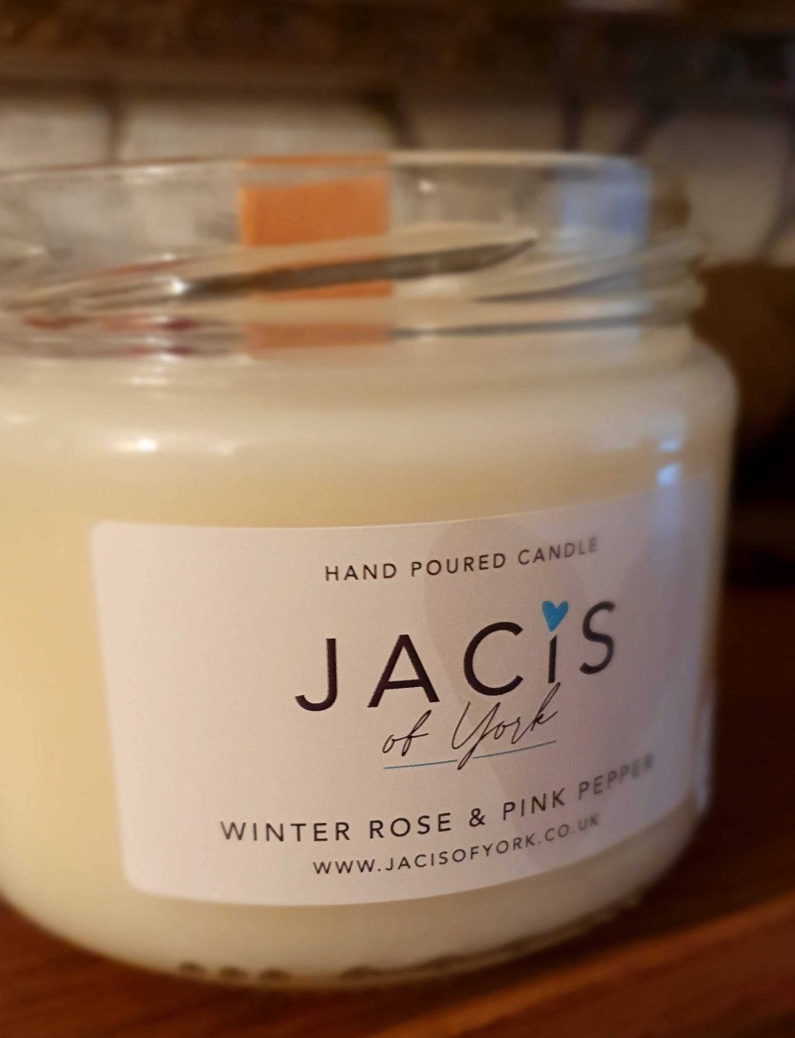 Gifts Jacis of York | Jacis Of York: Winter Rose And Pink Pepper Scented Candle 250Ml