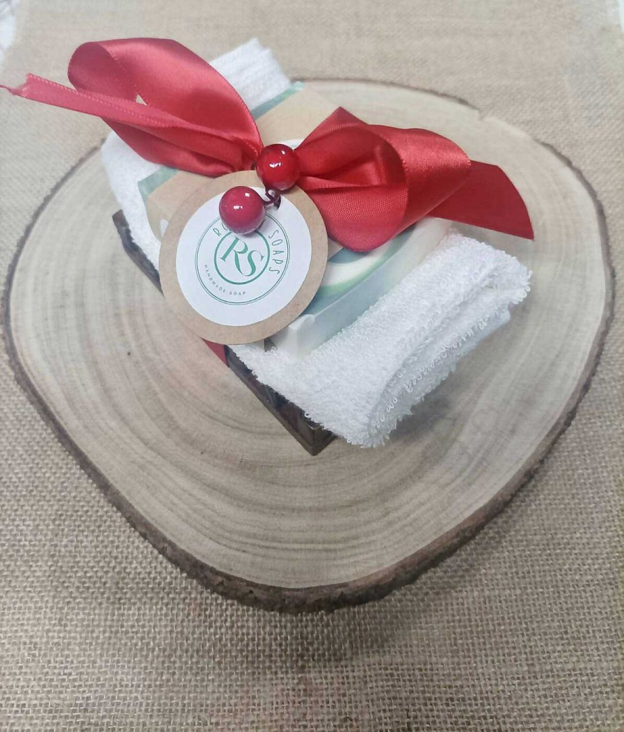 Bath & Body Rowley Soaps | Forest Fir Cold Processed Soap Gift Set