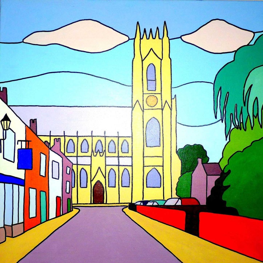 Gifts Kate Marin-Andrew | The Minster From Highgate, Beverley Mounted Print