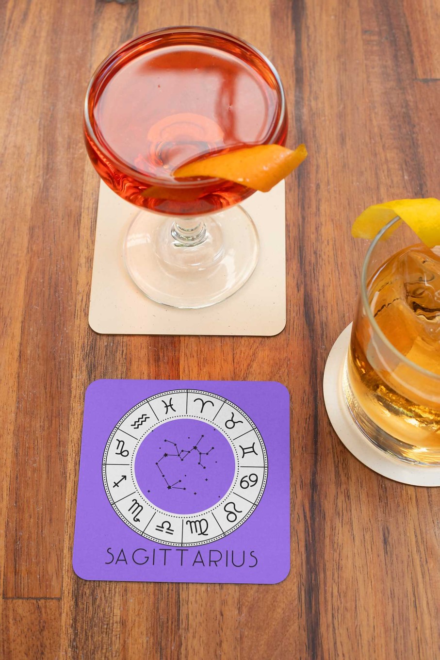 Gifts Originallyt Designs | Sagittarius Constellation Coaster