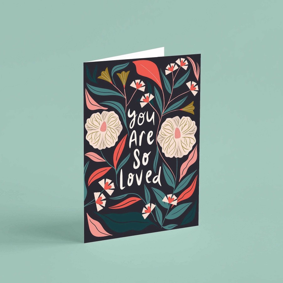 Gifts Hannah Penrose Illustrations | You Are So Loved' Card