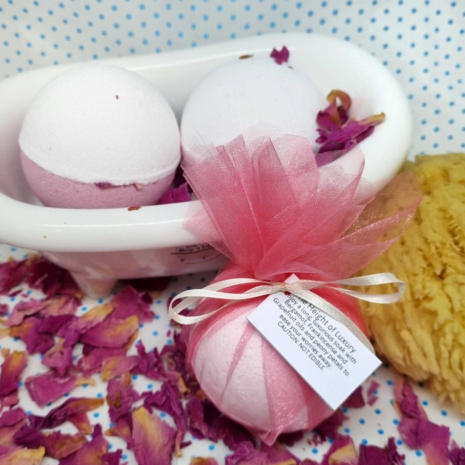 Bath & Body Little Shop of Lathers | The Height Of Luxury Bath Bomb