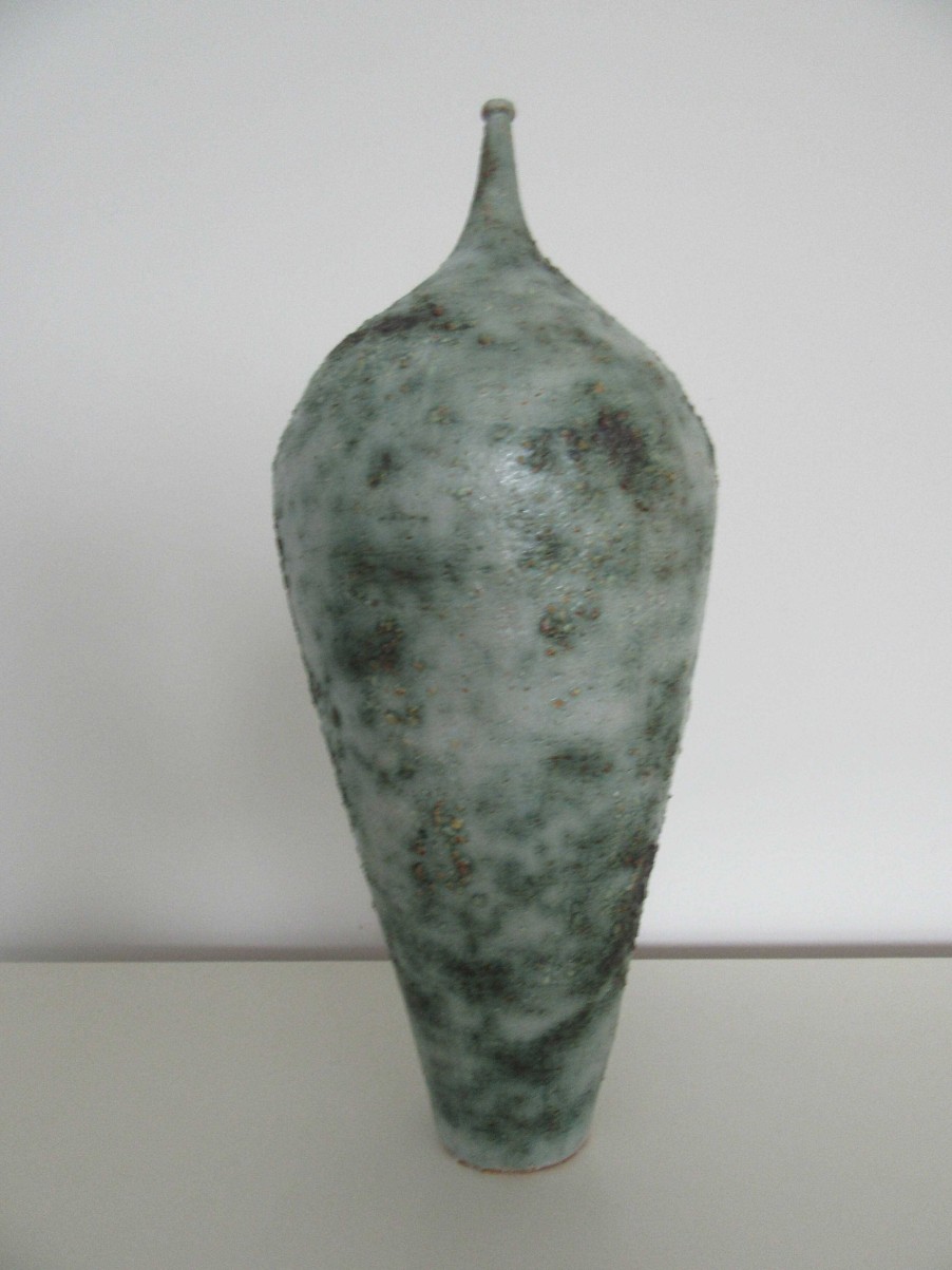 Ceramics & Pottery Down to Earth Ceramics | Grogged Stoneware Bottle