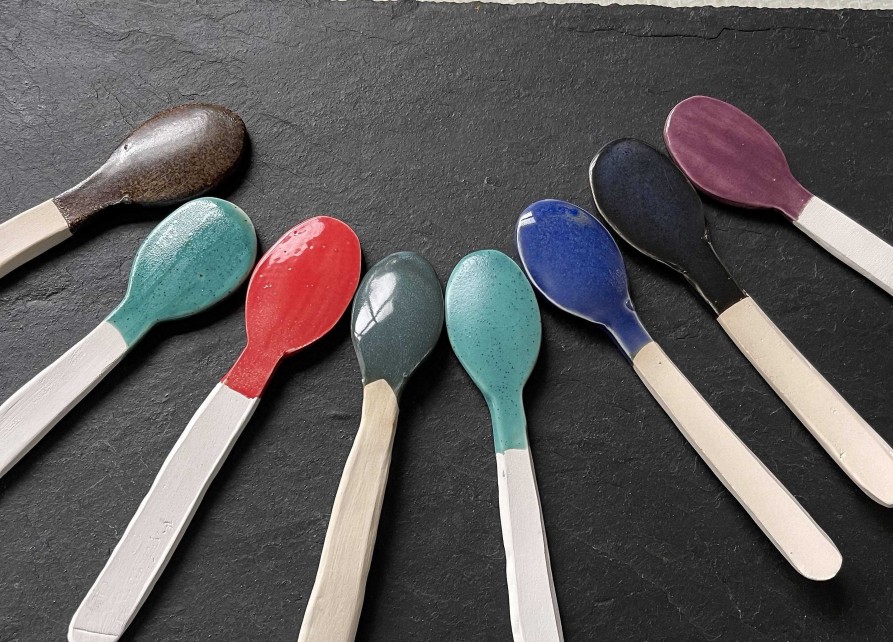 Ceramics & Pottery Seafan Ceramics | Ceramic Spoon